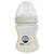 Biberon Natural 130 ml, zero + luni, cu tetina din silicon Kidscare - - Roveli