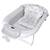 Cadita pliabila gri KidsCare, termometru, perna reductor, jucarii, protectie cap, cana pliabila - 2- Roveli