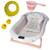Cadita pliabila roz KidsCare, termometru, perna reductor, jucarii, protectie cap, cana pliabila - - Roveli