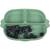 Set hranire bebe din silicon, 1 farfurie compartimentata cu ventuza, 2 lingurite marimi diferite, fara BPA, verde, KidsCare - 2- Roveli