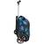 Troler scolar pentru copii KidsCare Uniconi Navy, cu maner telescopic si roti mari cu spite, Bleumarin - 6- Roveli