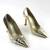 ​Pantofi dama , de ocazie , cu reflexe stralucitoare GQ05-GOLD, Culoare (12): Auriu, Marime (12): 38 - 2- Roveli