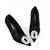 Pantofi dama , de ocazie , cu brosa decorata GQ03-BLACK, Culoare (12): Negru, Marime (12): 39 - 2- Roveli