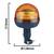 GIROFAR LED BAZA FLEXIBILA 12/24V 20W LUMINA PORTOCALIE - 2- Roveli