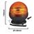 GIROFAR LED BAZA MAGNETICA 12/24V 20W LUMINA PORTOCALIE - 2- Roveli