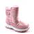 Cizme imblanite de zapada , pentru copii A30-PINK, Culoare (12): Roz, Marime (12): 35 - - Roveli