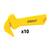 Stanley STHT10355-1 Cutter pentru carton simplu/dublu 10buc - 2- Roveli