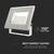 REFLECTOR LED SMD 30W 6500K IP65 - ALB - 9- Roveli