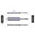 HUB 5 IN 1 10 GBS USB-C PD 100W ALUMINIU PLATINET - 3- Roveli