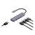HUB 5 IN 1 USB-C PD 100W ALUMINIU PLATINET - 2- Roveli