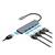 HUB 5 IN 1 USB-C PD 100W ALUMINIU PLATINET - 5- Roveli