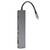 HUB 7 IN 1 USB-C PD 100W ALUMINIU PLATINET - 2- Roveli