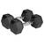 GANTERE DUMBBELL HEX FONTA CAUCIUCATA 2X10KG REBEL ACTI - 2- Roveli