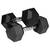 GANTERE DUMBBELL HEX FONTA CAUCIUCATA 2X10KG REBEL ACTI - 3- Roveli