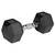 GANTERE DUMBBELL HEX FONTA CAUCIUCATA 2X10KG REBEL ACTI - 4- Roveli