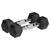 GANTERE DUMBBELL HEX FONTA CAUCIUCATA 2X2KG REBEL ACTIV - 2- Roveli