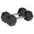 GANTERE DUMBBELL HEX FONTA CAUCIUCATA 2X4KG REBEL ACTIV - - Roveli