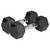 GANTERE DUMBBELL HEX FONTA CAUCIUCATA 2X7KG REBEL ACTIV - - Roveli