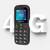 TELEFON GSM SENIORI BUTON SOS KRUGER&MATZ - 10- Roveli