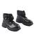 Bocanci copii , imblaniti , cu talpa groasa C31076-BLACK, Culoare (12): Negru, Marime (12): 35 - 2- Roveli