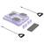 PLACA PILATES MULTIFUNCTIONALA 9 IN 1 REBEL ACTIVE - 4- Roveli