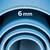 SALTEA 183X61CM GROSIME 0.6CM ALBASTRU REBEL ACTIVE - 6- Roveli