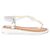 Sandale de dama comode cu perle si strasuri FM846-SILVER, Culoare (12): Argintiu, Marime (12): 40 - - Roveli