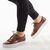 Pantofi dama sport cu siret K1631006-M, Culoare (12): Maro, Marime (12): 39 - - Roveli