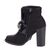 Botine de dama cu pietre aplicate SJ-024-NEGRU, Culoare (12): Negru, Marime (12): 40 - 2- Roveli