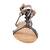 Sandale dama comode cu accesorii negre LM220-BLACK, Culoare (12): Negru, Crem, Marime (12): 38 - 2- Roveli