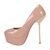 Pantofi dama cu toc subtire si platforma nude JH838-D-N, Culoare (12): Nude, Marime (12): 36 - 2- Roveli