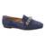 Pantofi dama fara toc cu pietre aplicate KFL-509-NAVY, Culoare (12): Albastru, Marime (12): 38 - - Roveli