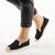 Espadrile de dama A-003-NEGRU, Culoare (12): Negru, Marime (12): 39 - - Roveli