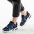 Pantofi dama albastri sport cu talpa groasa YY-95-B, Culoare (12): Albastru, Marime (12): 37 - - Roveli