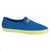 Espadrile dama albastre cu inscriptie C131-A, Culoare (12): Albastru, Marime (12): 35 - - Roveli