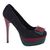 Pantofi dama cu platforma YES61409-1A-NEGRU, Culoare (12): Negru, Marime (12): 38 - - Roveli