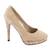 Pantofi de dama cu platforma M-34-4BEJ, Culoare (12): Bej, Marime (12): 38 - - Roveli
