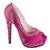 Pantofi fucsia cu platforma AB886F, Culoare (12): Fucsia, Marime (12): 37 - - Roveli