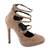 Pantofi dama cu toc si barete XQ98905-KAKI, Culoare (12): Kaki, Marime (12): 40 - - Roveli
