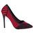 Pantofi dama cu toc inalt rosii 3051-4-R, Culoare (12): Rosu, Marime (12): 40 - - Roveli