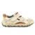 ​Pantofi de copii din piele naturala si talpa cusuta N87152-3-BEIGE, Marime (12): 27 - - Roveli