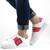 Pantofi sport casual de dama accesorizati cu catarama detasabila LA813-FUXIA, Marime (12): 39 - - Roveli