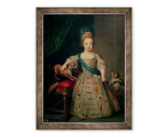 Roveli - Tablou inramat - Pierre Gobert - Ludovic al XV-lea 1710-74 ca un copil-