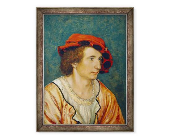 Roveli - Tablou inramat - Hans Holbein the Younger - Portretul unui Tanar-