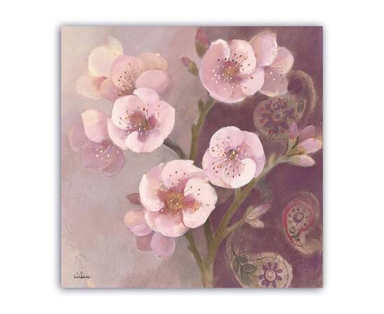 Roveli - Tablou Canvas - Vintage, Floral, Orhidee, Roz-