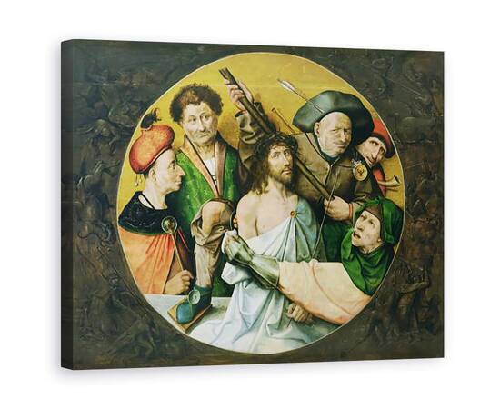 Roveli - Tablou Canvas - Hieronymus Bosch - Hristos incoronat cu spini-