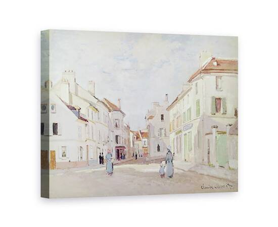 Roveli - Tablou Canvas - Claude Monet - Rue de la Chaussee in Argenteuil-