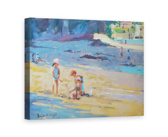 Roveli - Tablou Canvas - Jennifer Wright - Plaja Salcombe-