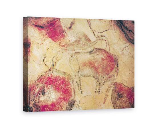 Roveli - Tablou Canvas - Prehistoric - Bizonii, din pesterile de la Altamira-