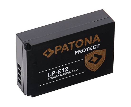 Roveli - Acumulator Patona Protect LP-E12 850mAh replace Canon EOS M-12975-